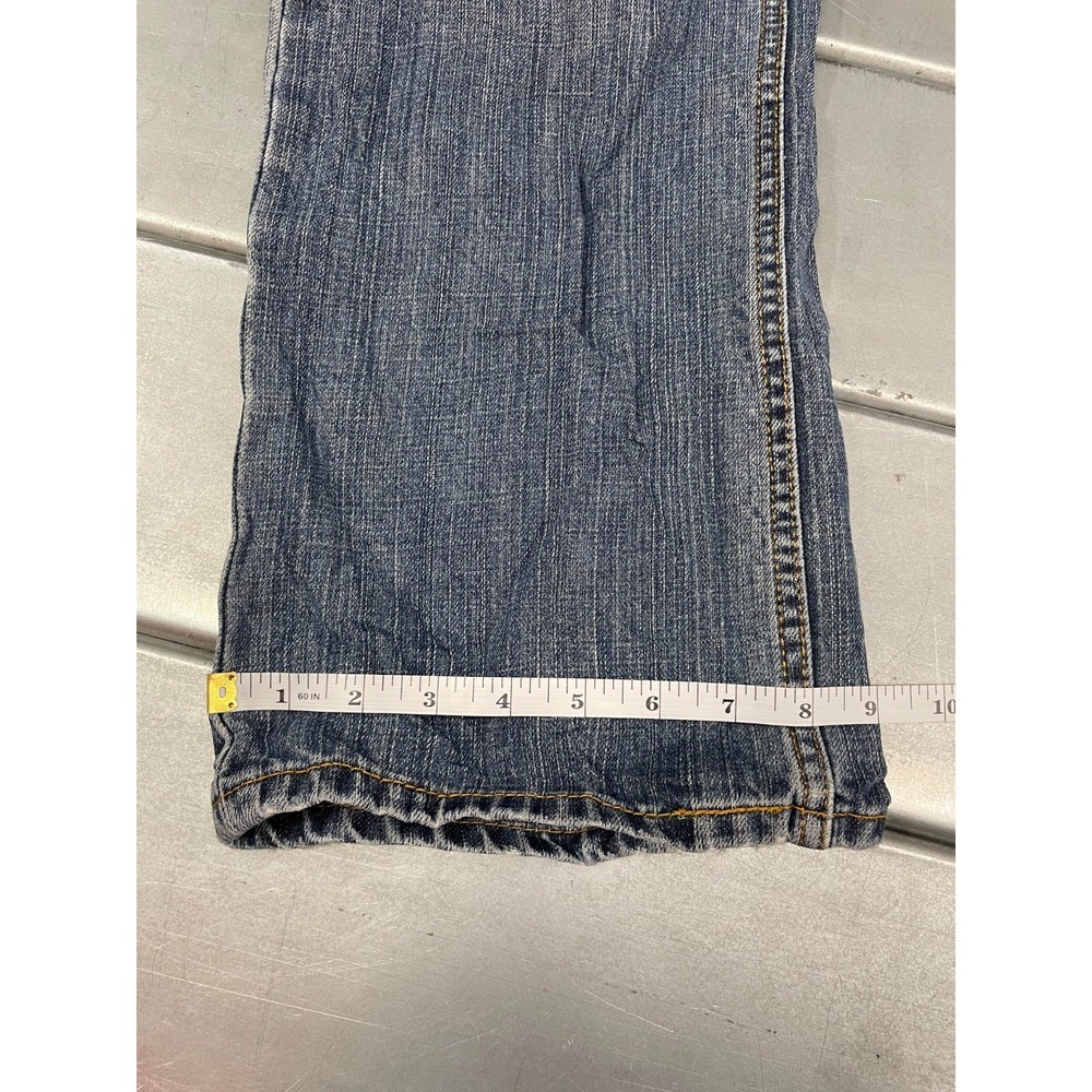 Levis 559 Jeans Mens 36X35 Blue Medium Wash Denim Relaxed Straight 100% Cotton - Picture 10 of 16